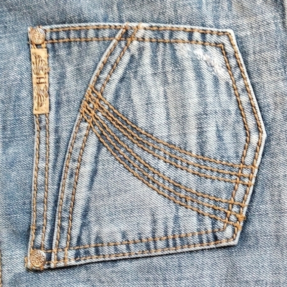 Jean shorts by Hint jeans size 11 - Picture 3 of 8